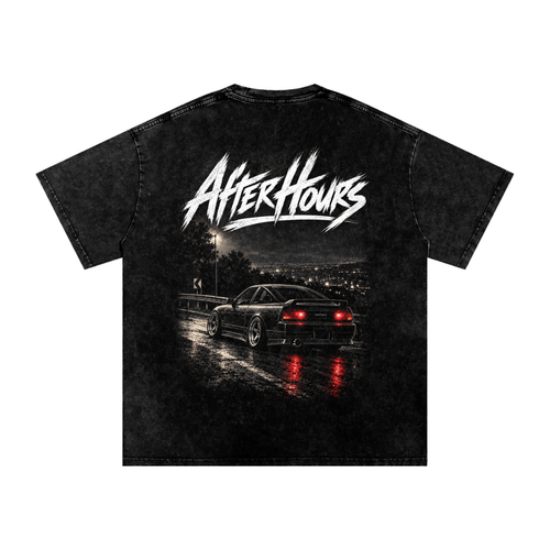 After Hours Washed Oversized Cotton T-Shirt